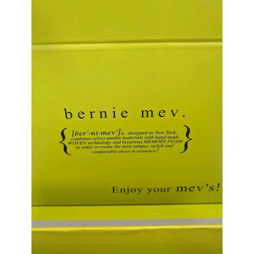 NIB Bernie Mev Maile Elastic Woven Wedge Bootie Womens Size 9 Pewter Silver - Picture 10 of 12